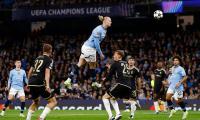 Champions League PIX: Big wins for City, Barca