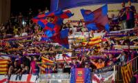 Barcelona fans banned for Champions League game