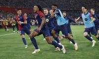 PIX: Barca sink Real in extra-time to win Copa del Rey