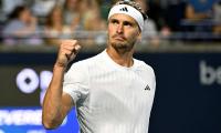 Zverev rallies to oust defending champion Popyrin