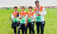 Junior archers bag bronze at World Youth C'ships