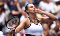 PIX: Sabalenka begins title defence with confident win