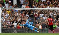 EPL PIX: Fulham hold United; Everton down Brighton