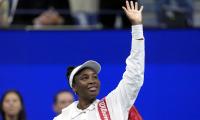 PIX: Venus Williams loses in 1st round in US Open comeback