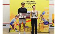Teen squash sensation Anahat claims hat-trick of national titles