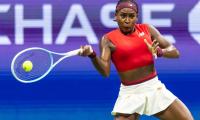 Simone Biles inspires Coco Gauff's tearful comeback