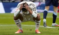 Real Madrid suffer shock home loss to Celta Vigo