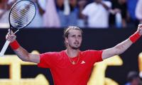 Aus Open PIX: Zverev battles past Paul to enter semis