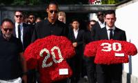 Liverpool players join family for Diego Jota's funeral