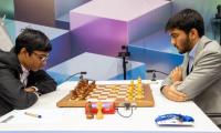 Gukesh loses to Pragg, trails Carlsen by 2 points