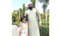 Shami celebrates Eid with family