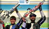 Arya-Arjun shock Olympic champs to win World Cup gold