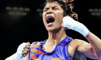 Boxing queen Nikhat unstoppable in Hyderabad!