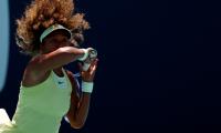 Naomi Osaka survives scare in Miami