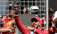 Hamilton scores first win for Ferrari in China F1 sprint