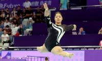 Gymnast Pranati wins bronze at World Cup