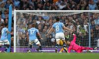 PIX: De Bruyne strike earns Man City win over Wolves