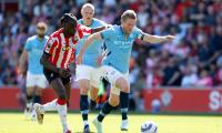 EPL PIX: Saints in shock draw with City; Brentford win