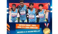 Asian Athletics: India win gold in mixed relay