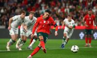 Ronaldo left frustrated as Neves rescues Portugal