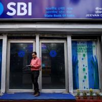 SBI rose by 2.82 per cent
