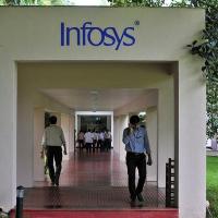 Infosys was among the major losers