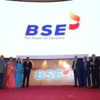 BSE officials unveil the new logo