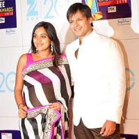 Vivek Oberoi with his wife Priyanka Alva