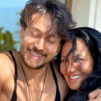 Tiger Shroff with his mother, Ayesha