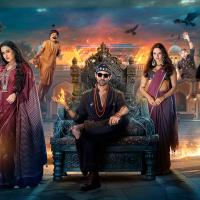 Bhool Bhulaiyaa 3 stars Vidya Balan, Kartik Aryan, Triptii Dimri and Madhuri Dixit.