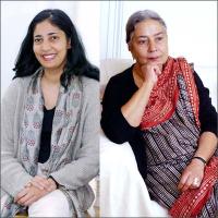 Author Kiran Desai (left)/File image