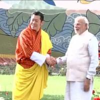 Bhutan King Jigme Khesar Namgyel Wangchuck and PM Narendra Modi/File image