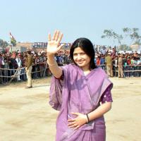 SP candidate Dimple Yadav