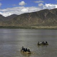 The Brahmaputra river