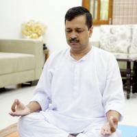 Arvind Kejriwal is a yoga practitioner