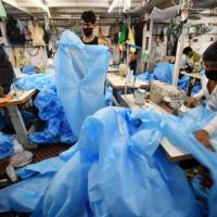 PPE kits being made in Dharavi