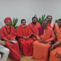 The Karnataka CM with the seers