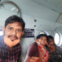 The family in the chopper. Image courtesy: Dhiraj V Deshmukh, Latur MLA