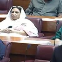 Bilawal Zardari Bhutto in Parliament