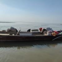 One of the 7 Pak boats seized by BSF