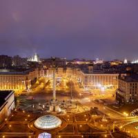 The beautiful city of Kiev in Ukraine