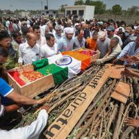 School teacher Rajni Bala's funeral