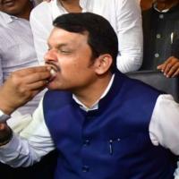 Devendra Fadnavis relishes a victory for the BJP in Maharashtra