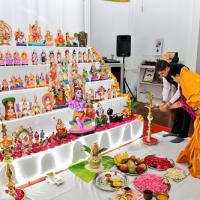 The 'Navaratri Kolu' at Raj Bhavan in Chennai/Twitter