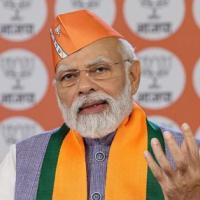 The PM wished party workers on the BJP's foundation day today