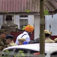 Waris Punjab De chief Amritpal Singh being brought to Dibrugarh Central Jail./File image