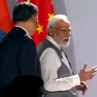 Modi and Xi at the Brics Summit in Jo'burg