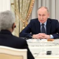 EAM S Jaishankar with Russian president Putin