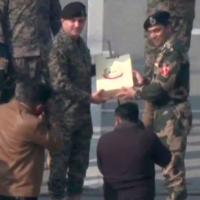 BSF exchanged sweets with Pak Rangers at the Attari-Wagah border