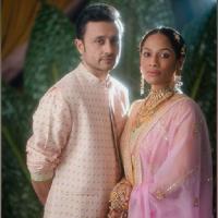 Fashion designer Masaba Gupta and and actor Satyadeep Mishra/ANI